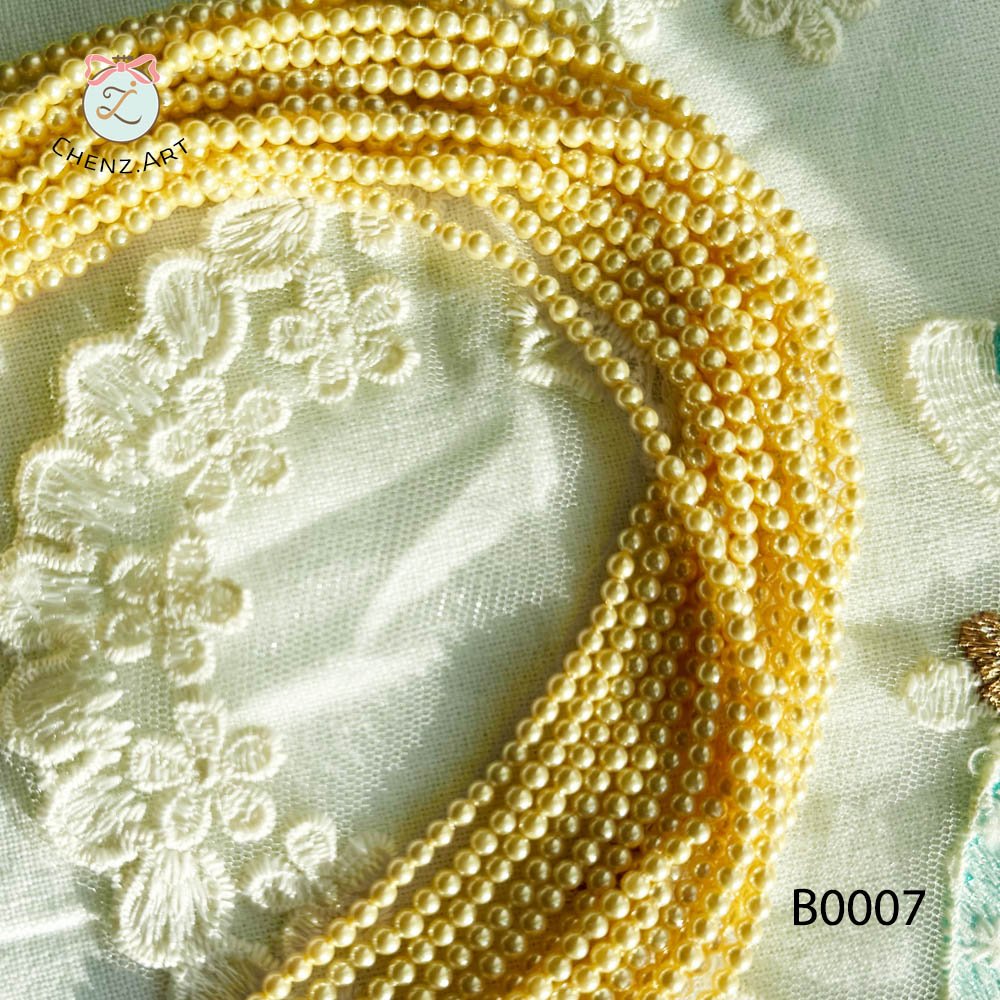 Artificial Yellow Pearls - Image 5