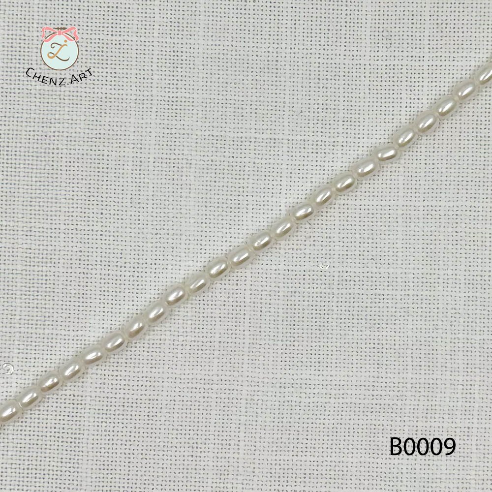 Mini Rice Shaped Cultured Pearls - Image 3